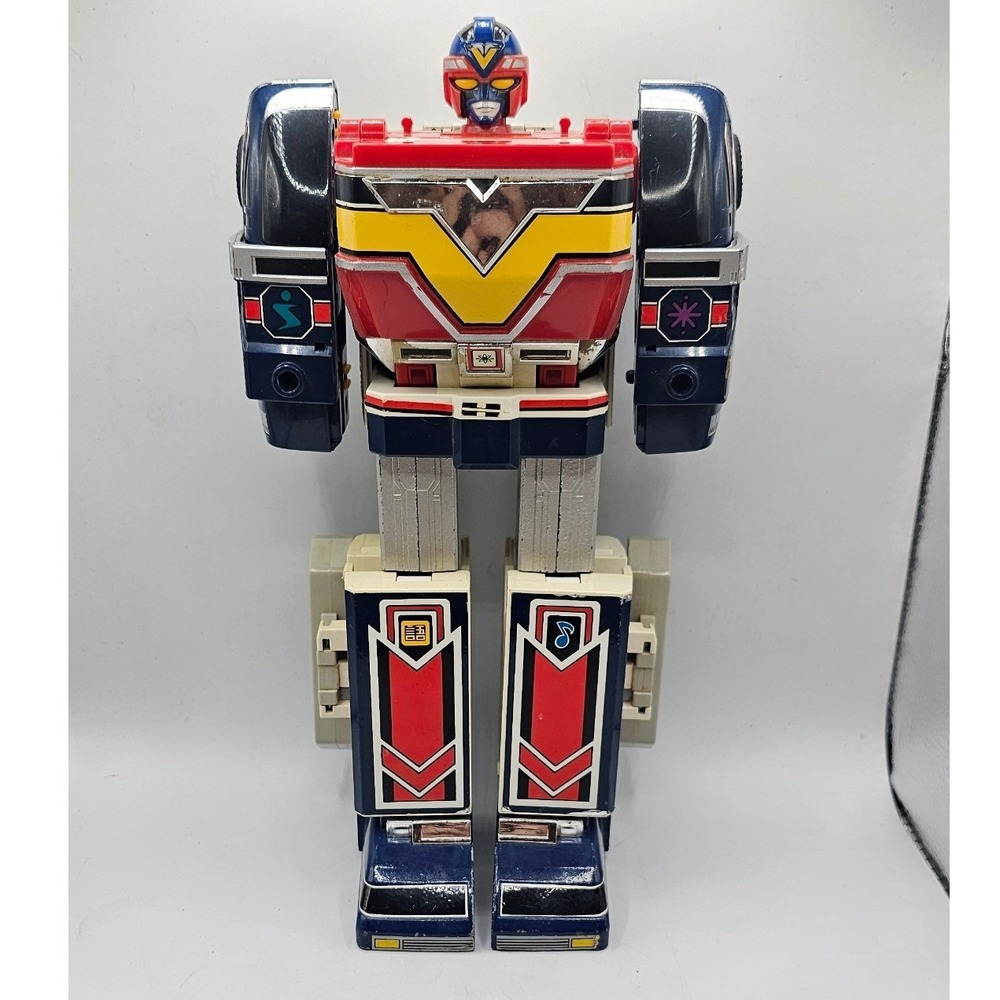 Bandai 1990 DX Chogokin Five Robo Chikyuu Sentai Fiveman Japanese Import Toy